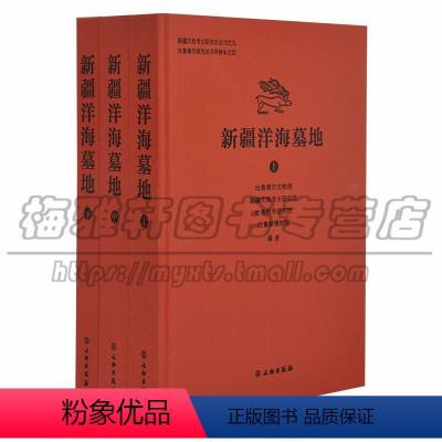 [正版] 新疆洋海墓地 套装上中下3册 吐鲁番市文物局等编 新疆文物考古研究 艺术收藏鉴赏 图书