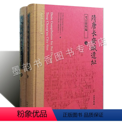 [正版]隋唐长安城遗址考古资料编 长安考古勘测发掘过程出土文物信息现存规模古迹考古资料编文献研究 文物出版社书籍