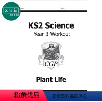 [正版]英国CGP教辅 KS2 Science Year Three Workout: Plant Life 科学三年