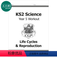 [正版]英国CGP教辅 KS2 Science Year Five Workout: Life Cycles Repr