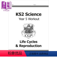 [正版]英国CGP教辅 KS2 Science Year Five Workout: Life Cycles Repr