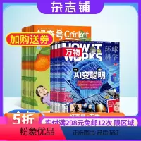[正版] 好奇号加万物杂志组合 2024年1月起订 1年共24期 杂志铺订阅 科学历史文化少儿科普How it wor