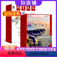 [正版]儿童文学少年版加中国国家地理杂志组合 2024年8月起订 共24期杂志铺 文学文摘 人文地理自然科学地理 区