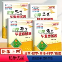 语/数/英/科 4本套 小学升初中 [正版]2024新版小升初 孟建平小学毕业考试卷系统总复习小升初真题试卷语文数学英语