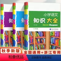 语文知识大全22新版(浙江专版) 小学通用 [正版]2023新版小学语文知识大全浙江专版全国版通用数学英语学力检测全套小
