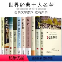 [正版]世界十大名著全10册简爱傲慢与偏见巴黎圣母院复活哈姆莱特欧也妮葛朗台高老头老人与海莎士比亚喜剧集书籍文学小说y