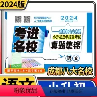 语文 小学通用 [正版]2024版考进名校真题集锦语文数学英语成都市八大名校小升初招生考试真题集锦四川重点名校招生考试真