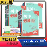 语文人教版 九年级上 [正版]2024初中必刷题七八九年级上册下册语文数学英语物理化学道德与法治历史人教版北师大版华东师