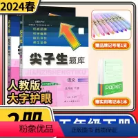 五年级下册2本/语文数学人教版 小学五年级 [正版]2024尖子生题库五年级上册下册数学语文人教版专项训练同步练习 北师