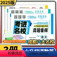 [正版]考进名校真题集锦语文数学英语成都市八大名校小升初真卷历年招生考试真题集锦四川重点名校小升初真题卷小学升初中真题