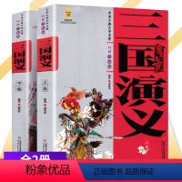 [正版]中国古典文学四大名著三国演义原著青少年版上下卷白话文儿童学生版美绘版9-10-12-14岁初中生小学生课外阅读