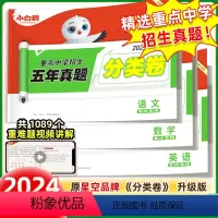 语数英❤小升初[真题分类卷]3本套装 小学升初中 [正版]2024星空小升初分类卷语文数学英语小学专项训练分班考试卷六年