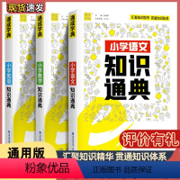 小学知识通典 语数英3册 小学通用 [正版]2023小升初总复习小学语文数学英语知识大全一二三四五六年级上下册数学公式古