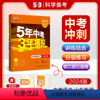 语文 山东省 [正版]正品2024版5年中考3年模拟语文山东 五年中考三年模拟53初中总复习资料语文真题试卷初三九年级