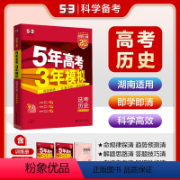 历史 湖南省 [正版]正品 2025版53A选考历史湖南适用 5年高考3年模拟a版历史 五年高考三年模拟历史 高三高中文