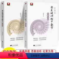 [2册]黄东坡讲初中数学(几何妙想+代数奇思) 初中通用 [正版]黄东坡讲初中数学几何妙想代数奇思 平面几何30讲解法全