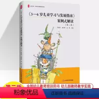 [正版]3-6岁儿童学习与发展指南案例式解读第二版大夏书系全国幼儿教师培训用书幼儿园教师教学实践学前教育案头工具书参考