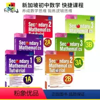 初中1A-3B 六册 [预售90天]新加坡数学 SAP Secondary Mathematics Tutorial