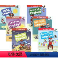 暴躁的蟹蟹 1-6 [正版]A Crabby Book 1-6 暴躁的蟹蟹6册套装 儿童英语漫画书 学乐ACORN橡果系