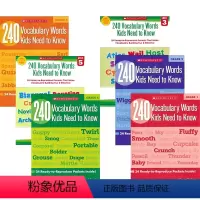 240个单词词汇 1-6年级6册 [正版]240 Vocabulary Words Kids Need to Know