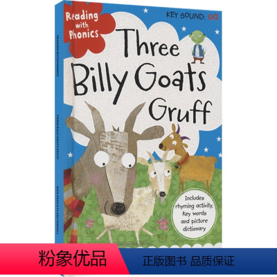 三只山羊 [正版]Reading with Phonics Collection 自然拼读 10册套装 经典童话 寓教于