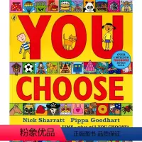 你来选选看 [正版]You Choose 超凡想象益智大书系列 4册套装 艺术绘画 创意启蒙认知 睡前读物 亲子绘本 幼