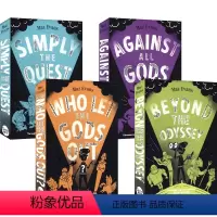 4册套装 [正版]Who Let the Gods Out 谁让众神出来了?4册套装 英文章节小说 古希腊众神故事 奇幻