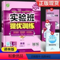 英语 八年级上 [正版]2024 实验班提优训练八年级 译林版 初二同步专项训练习册苏教版8年级课时作业本辅导资料书初中