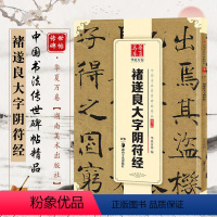 [正版]褚遂良大字阴符经楷书04中国书法传世碑帖jing品 毛笔软笔楷书练字帖简体旁注成人初学楷书毛笔字帖 湖南美术出