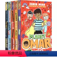 奥马尔星球 5册 [正版]Planet Omar Series 奥马尔星球5册套装 儿童英语桥梁书 校园生活主题 6-9