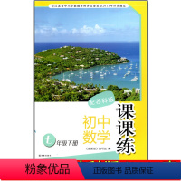 数学 七年级下 [正版]江苏版初中数学课课练七年级下册配苏科版7年级教辅初一下学期同步学校课堂练习测试辅导资料译林出版社