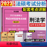 2023考点详解[刑法学] [正版]文运法硕2023法律硕士联考考试分析配套考点详解刑法学孙自立398法硕联考专业基