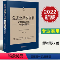 [正版]2022新 危害公共安全罪立案追诉标准与疑难指导 缪树权 著 刑法罪名犯罪构成案件办案依据刑事实务立案追诉标准