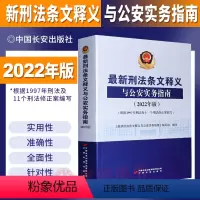 [正版] 2022年版刑法条文释义与公安实务指南(根据1997年刑法及十一个刑法修正案编写) 刑法条文释义 公安实务指
