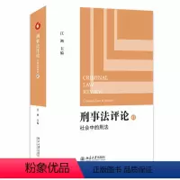 [正版]直营刑事法评论:社会中的刑法 江溯 北京大学出版社 书籍
