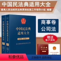 [正版]2023新书 中国民法典适用大全 商事卷公司法全2册 扩展卷法规汇编关联规定条文释义指导案例类案检索法律实务书