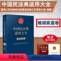 [正版]2023新书 中国民法典适用大全 婚姻家庭卷 法典卷法规汇编关联规定条文释义指导案例类案检索法律实务书籍 人民