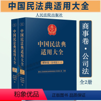 [正版]2023新 中国民法典适用大全 商事卷公司法全2册 扩展卷法规汇编关联规定条文释义指导案例类案检索法律实务书籍