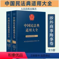 [正版]2023新 中国民法典适用大全 涉外商事海事卷 全2册 扩展卷法规汇编关联规定条文释义指导案例类案检索法律实务