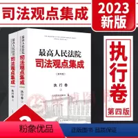 [正版]2023新书 人民法院司法观点集成 执行卷 第四版 全2册 执行法律规范司法解释司法政策审判实务类案审判法律适
