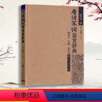 [正版]唐诗宋词鉴赏辞典图文本 原文注释鉴赏 中国诗词大全 古代汉语词典赏析文学工具书 唐诗宋词元曲古诗词集古典小说书