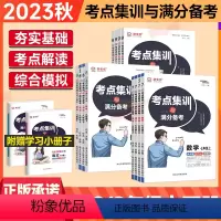 5本套装:语数英政史[人教版] 九年级上 [正版]2023版考点集训与满分备考初中七 八 九年级上册下册语文数学英语化学