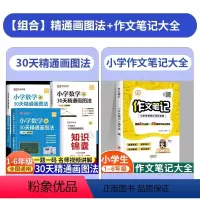 [全5册]30天图画法+小学作文笔记大全 [正版]小学数学30天精通画图法全套通用版一二三四五六年级上下册数学专项思维训