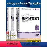 小升初总复习[语文+数学+英语]附赠试卷 小学升初中 [正版]2024新版木头马小升初名师帮你总复习必刷题练习册 试卷语
