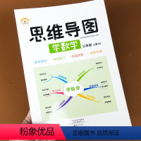 思维导图学数学、三年级上册 [正版]思维导图学小学数学三年级奥数练习册上册小学3年级上册数学思维专项训练解题思路归纳总结