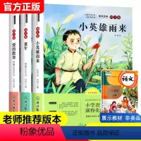 快乐读书吧六年级上爱的教育+童年+小英雄雨来了 [正版]六年级上册童年 爱的教育 小英雄雨来全套3册小学生课外阅读书籍原