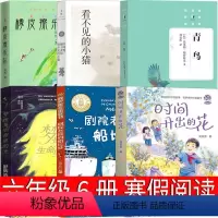 六年级套装全6册 [正版]时间开出的花 六年级课外书吴依薇著 春风文艺出版社小学生必读的下册老师23年百班千人 橡皮擦乐