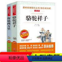 [正版]2册新版骆驼祥子海底两万里初中版七年级读物世界名著书籍套装青少年版文学图书老舍凡尔纳经典作品童书