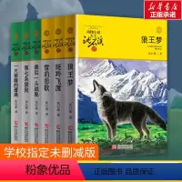 [全套6册]沈石溪动物小说品藏书系升级版 [正版]动物小说大王沈石溪品藏书系升级版全套6册:狼王梦+斑羚飞渡+雪豹悲歌+