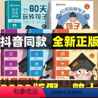 [全套5册]60天玩转句子-抖音同款 小学通用 [正版]60天玩转句子全套5册小学生句子专项训练仿写句子病句修改优美句子